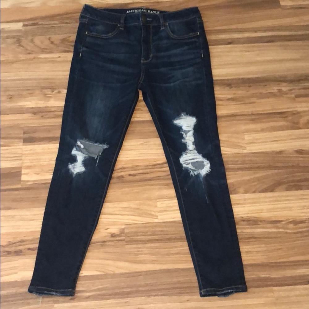 AEO high-rise jegging size 10